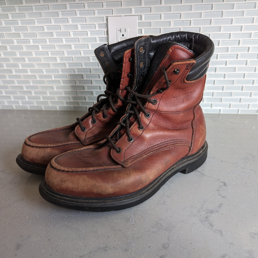 Red Wing Moc Toe Boot Sz 11.5 Style 402